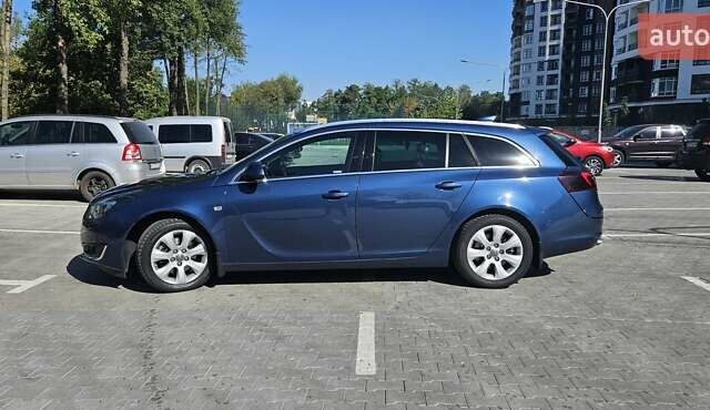 Синий Опель Инсигния, объемом двигателя 1.96 л и пробегом 95 тыс. км за 14000 $, фото 4 на Automoto.ua