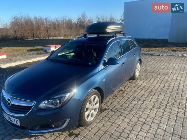 Синий Опель Инсигния, объемом двигателя 1.6 л и пробегом 212 тыс. км за 8500 $, фото 4 на Automoto.ua