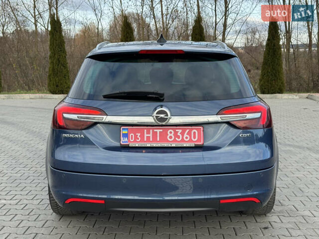 Синій Опель Інсігнія, об'ємом двигуна 1.6 л та пробігом 163 тис. км за 10700 $, фото 6 на Automoto.ua