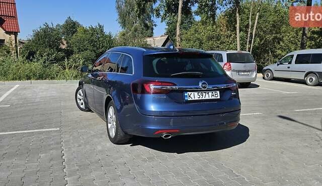 Синий Опель Инсигния, объемом двигателя 1.96 л и пробегом 95 тыс. км за 14000 $, фото 8 на Automoto.ua