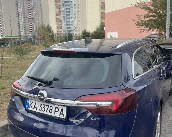Синий Опель Инсигния, объемом двигателя 1.6 л и пробегом 260 тыс. км за 13000 $, фото 3 на Automoto.ua