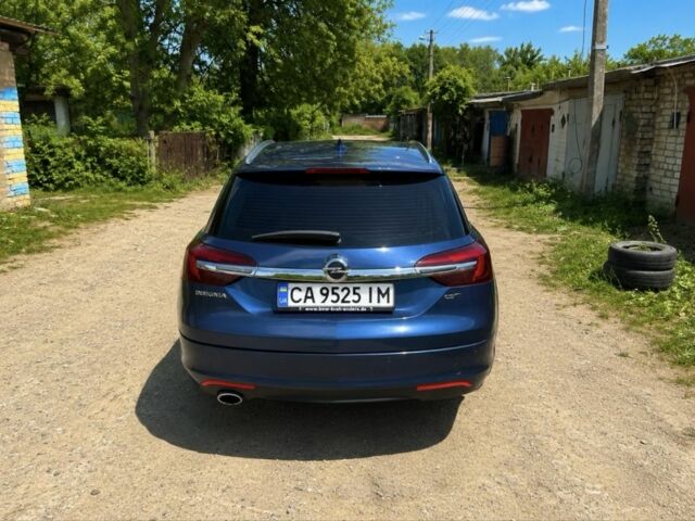 Синий Опель Инсигния, объемом двигателя 2 л и пробегом 223 тыс. км за 11067 $, фото 2 на Automoto.ua
