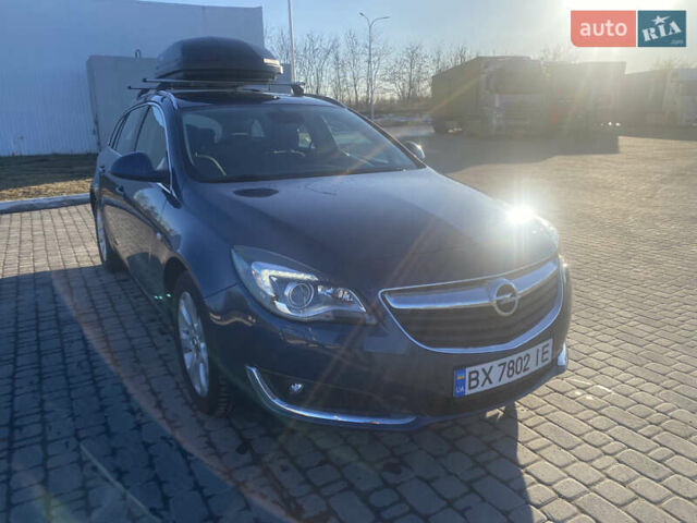 Синий Опель Инсигния, объемом двигателя 1.6 л и пробегом 211 тыс. км за 9500 $, фото 1 на Automoto.ua