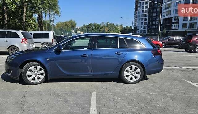 Синий Опель Инсигния, объемом двигателя 1.96 л и пробегом 95 тыс. км за 14000 $, фото 5 на Automoto.ua