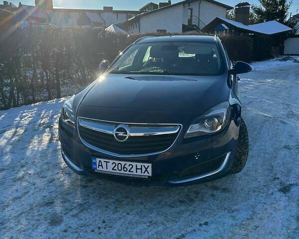 Синий Опель Инсигния, объемом двигателя 2 л и пробегом 245 тыс. км за 9500 $, фото 3 на Automoto.ua