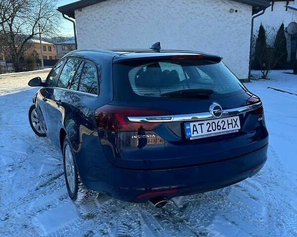 Синий Опель Инсигния, объемом двигателя 2 л и пробегом 245 тыс. км за 9500 $, фото 5 на Automoto.ua