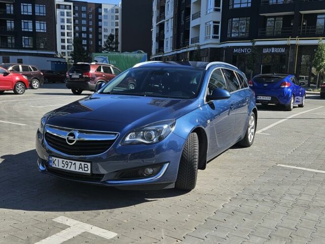 Синій Опель Інсігнія, об'ємом двигуна 2 л та пробігом 105 тис. км за 13999 $, фото 1 на Automoto.ua