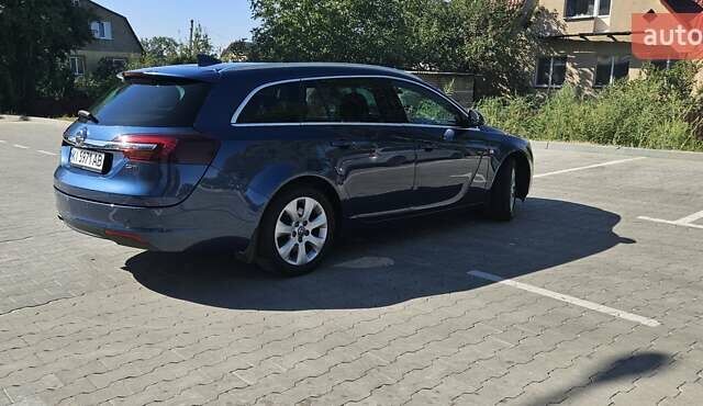 Синий Опель Инсигния, объемом двигателя 1.96 л и пробегом 95 тыс. км за 14000 $, фото 12 на Automoto.ua