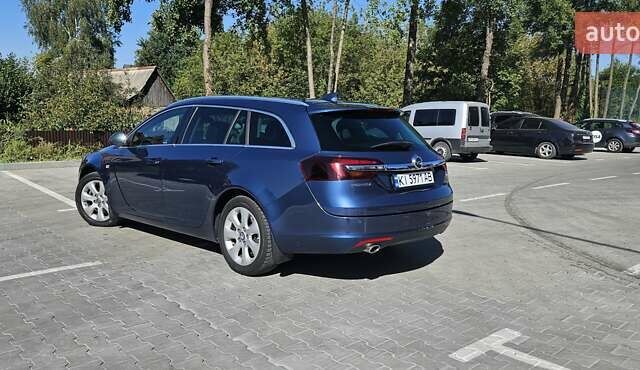 Синий Опель Инсигния, объемом двигателя 1.96 л и пробегом 95 тыс. км за 14000 $, фото 7 на Automoto.ua