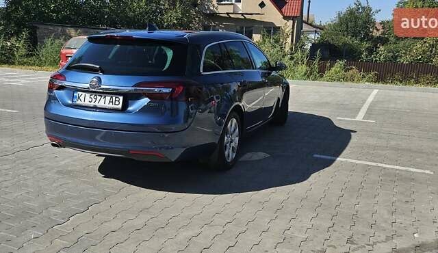 Синий Опель Инсигния, объемом двигателя 1.96 л и пробегом 95 тыс. км за 14000 $, фото 11 на Automoto.ua