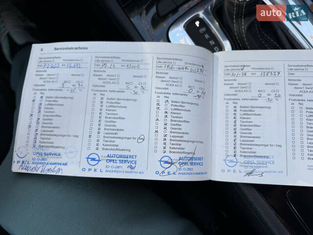 Синий Опель Инсигния, объемом двигателя 1.6 л и пробегом 156 тыс. км за 15500 $, фото 84 на Automoto.ua