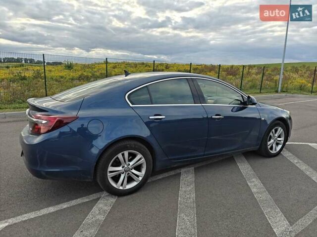 Синий Опель Инсигния, объемом двигателя 1.96 л и пробегом 131 тыс. км за 13500 $, фото 8 на Automoto.ua