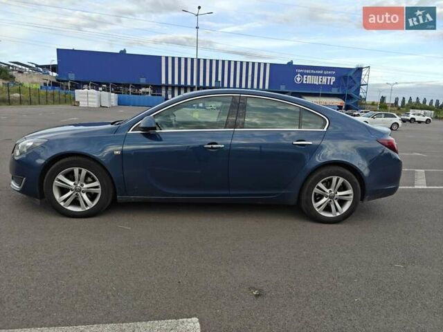 Синий Опель Инсигния, объемом двигателя 1.96 л и пробегом 131 тыс. км за 13500 $, фото 3 на Automoto.ua