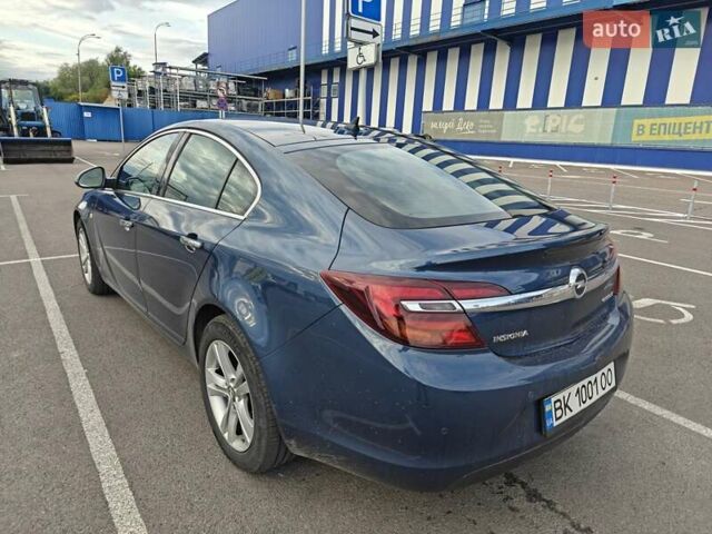 Синий Опель Инсигния, объемом двигателя 1.96 л и пробегом 131 тыс. км за 13500 $, фото 11 на Automoto.ua