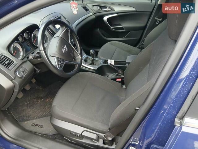 Синий Опель Инсигния, объемом двигателя 1.4 л и пробегом 79 тыс. км за 11700 $, фото 9 на Automoto.ua
