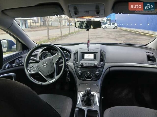 Синий Опель Инсигния, объемом двигателя 1.4 л и пробегом 79 тыс. км за 11700 $, фото 7 на Automoto.ua