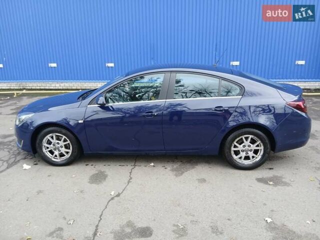 Синий Опель Инсигния, объемом двигателя 1.4 л и пробегом 79 тыс. км за 11700 $, фото 4 на Automoto.ua