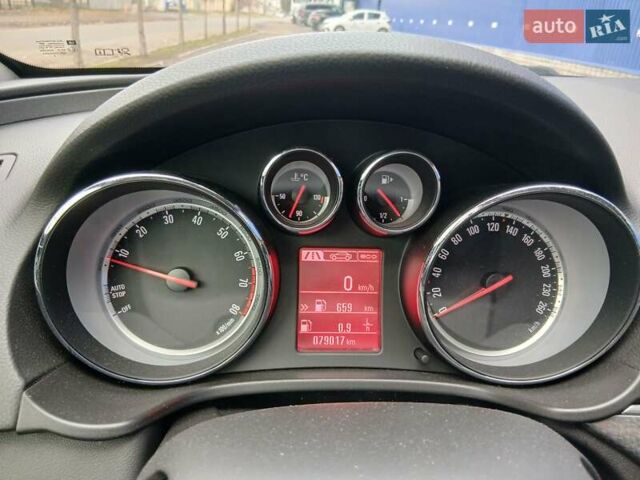 Синий Опель Инсигния, объемом двигателя 1.4 л и пробегом 79 тыс. км за 11700 $, фото 8 на Automoto.ua