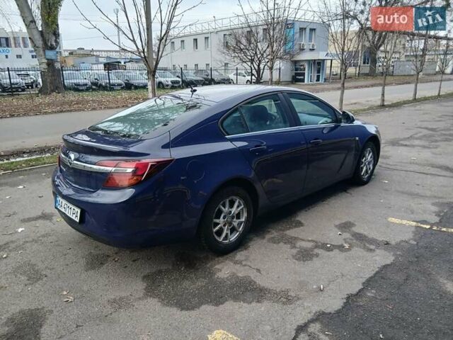 Синий Опель Инсигния, объемом двигателя 1.4 л и пробегом 79 тыс. км за 11700 $, фото 6 на Automoto.ua