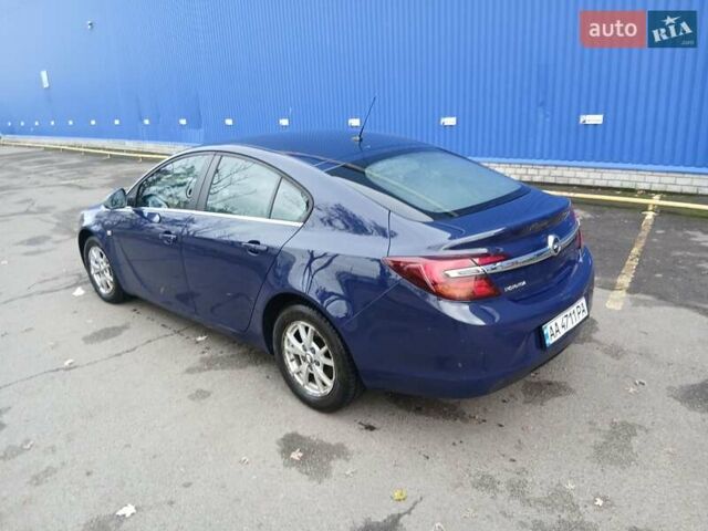 Синий Опель Инсигния, объемом двигателя 1.4 л и пробегом 79 тыс. км за 11700 $, фото 5 на Automoto.ua