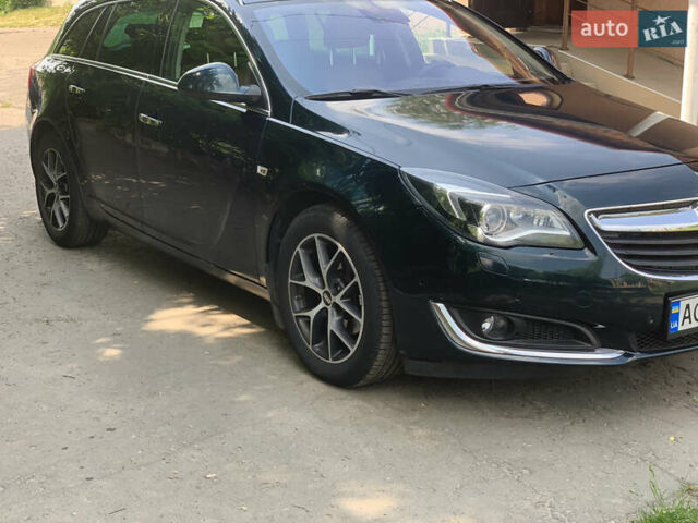 Зеленый Опель Инсигния, объемом двигателя 1.6 л и пробегом 140 тыс. км за 12350 $, фото 3 на Automoto.ua