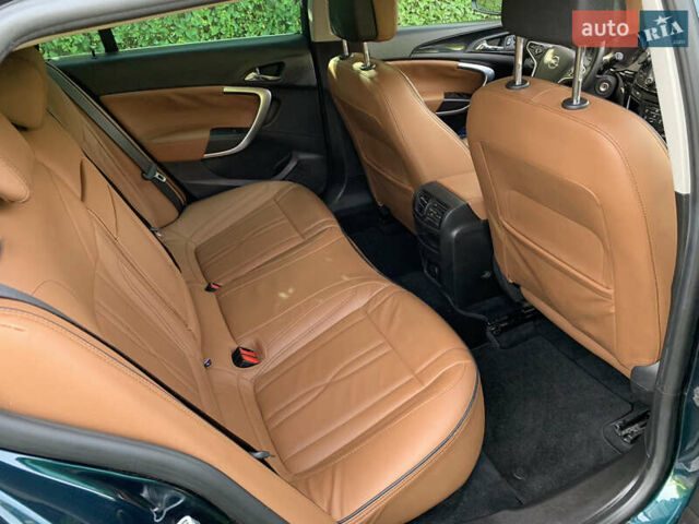 Зеленый Опель Инсигния, объемом двигателя 1.6 л и пробегом 140 тыс. км за 12350 $, фото 8 на Automoto.ua