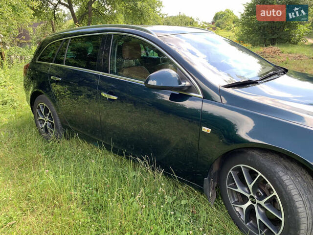 Зеленый Опель Инсигния, объемом двигателя 1.6 л и пробегом 140 тыс. км за 12350 $, фото 14 на Automoto.ua