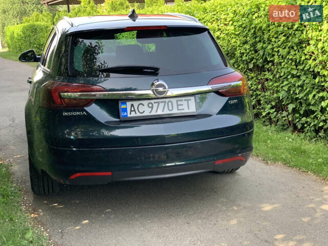 Зеленый Опель Инсигния, объемом двигателя 1.6 л и пробегом 140 тыс. км за 12350 $, фото 35 на Automoto.ua