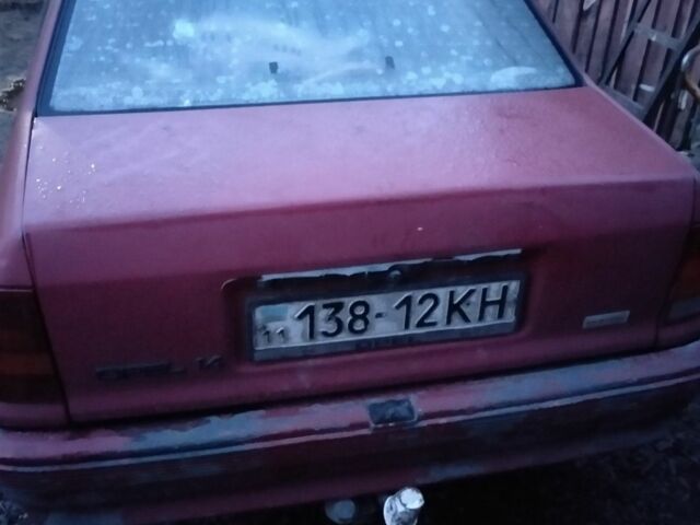 Красный Опель Кадет, объемом двигателя 1.4 л и пробегом 2 тыс. км за 1000 $, фото 1 на Automoto.ua