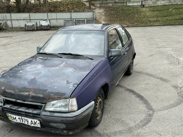 Синий Опель Кадет, объемом двигателя 1.6 л и пробегом 160 тыс. км за 600 $, фото 1 на Automoto.ua