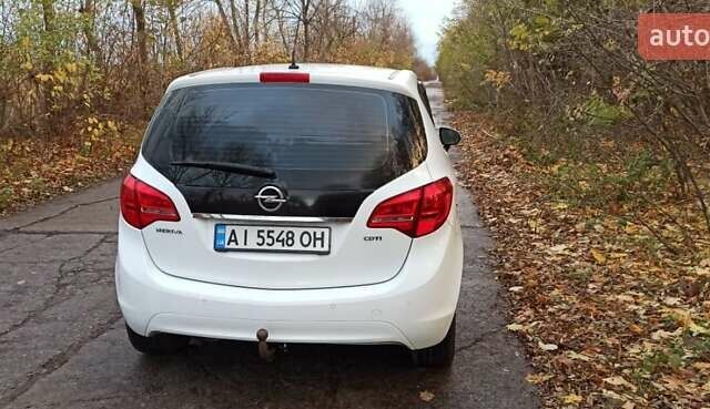 Белый Опель Мерива, объемом двигателя 1.69 л и пробегом 340 тыс. км за 6000 $, фото 10 на Automoto.ua