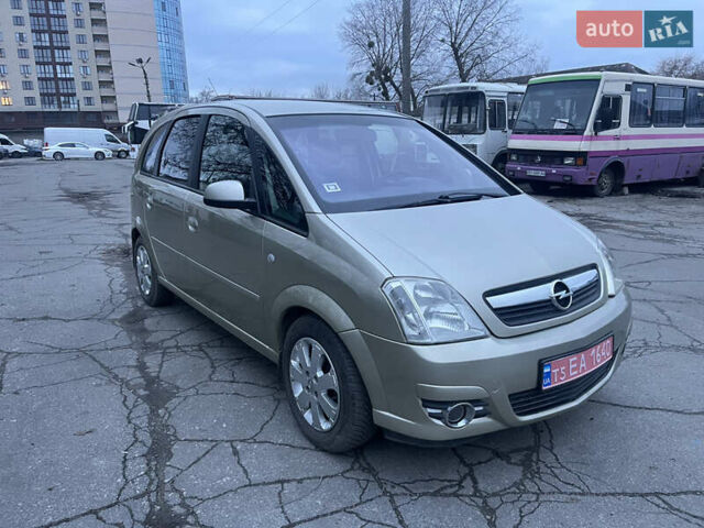 Бежевый Опель Мерива, объемом двигателя 1.6 л и пробегом 163 тыс. км за 4690 $, фото 5 на Automoto.ua