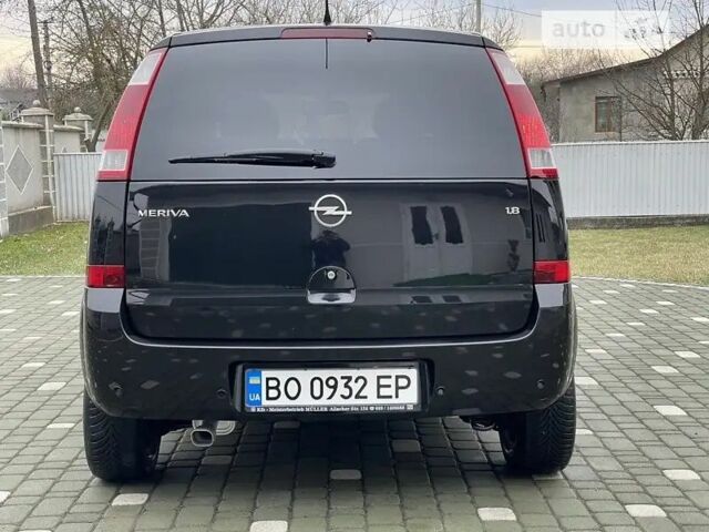 Чорний Опель Меріва, об'ємом двигуна 1.8 л та пробігом 212 тис. км за 4400 $, фото 2 на Automoto.ua