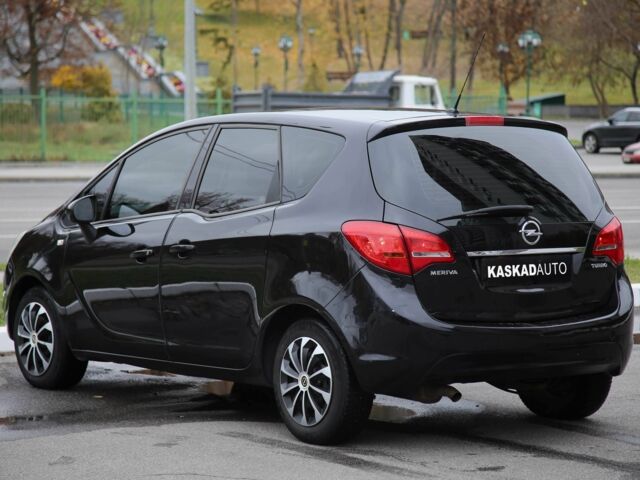Черный Опель Мерива, объемом двигателя 1.4 л и пробегом 233 тыс. км за 5600 $, фото 3 на Automoto.ua