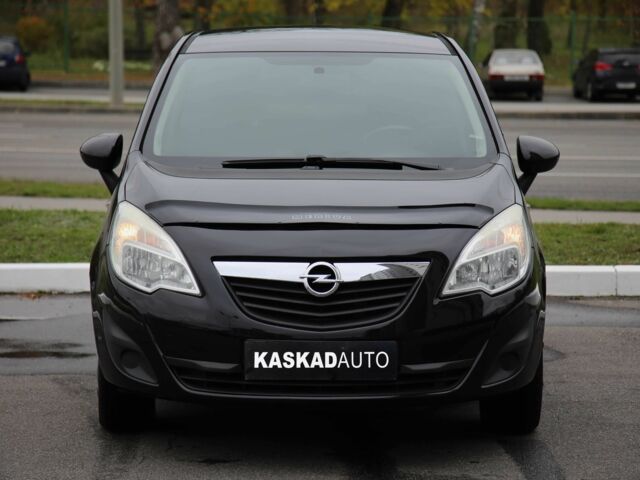 Черный Опель Мерива, объемом двигателя 1.4 л и пробегом 233 тыс. км за 5600 $, фото 1 на Automoto.ua