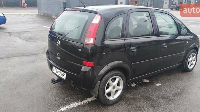 Черный Опель Мерива, объемом двигателя 1.6 л и пробегом 240 тыс. км за 3550 $, фото 7 на Automoto.ua