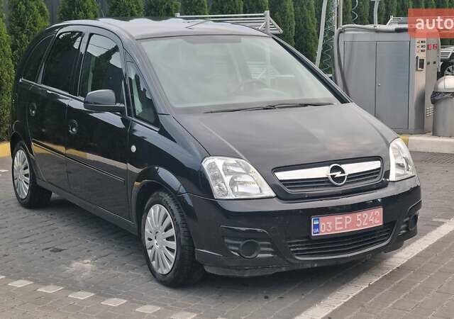 Черный Опель Мерива, объемом двигателя 1.6 л и пробегом 212 тыс. км за 4900 $, фото 10 на Automoto.ua