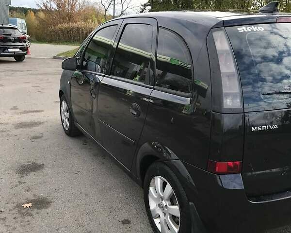 Опель Мерива 2006 в Жовкве на Automoto.ua Черный Опель Мерива, объемом двигателя 1.6 л и пробегом 220 тыс. км за 3600 $, фото 9 на Automoto.ua