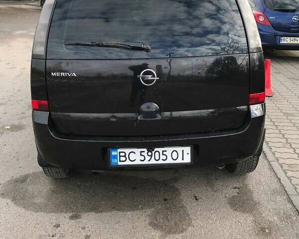 Опель Мерива 2006 в Жовкве на Automoto.ua Черный Опель Мерива, объемом двигателя 1.6 л и пробегом 220 тыс. км за 3600 $, фото 6 на Automoto.ua
