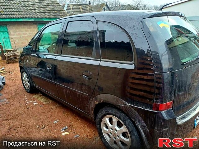 Чорний Опель Меріва, об'ємом двигуна 13 л та пробігом 255 тис. км за 2000 $, фото 2 на Automoto.ua