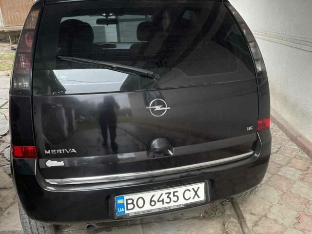 Чорний Опель Меріва, об'ємом двигуна 1.6 л та пробігом 220 тис. км за 4400 $, фото 2 на Automoto.ua