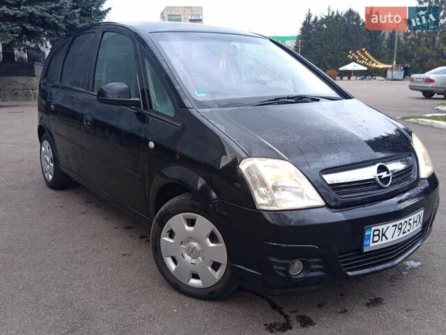 Черный Опель Мерива, объемом двигателя 1.6 л и пробегом 177 тыс. км за 4899 $, фото 10 на Automoto.ua