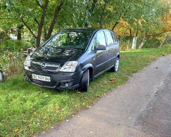 Черный Опель Мерива, объемом двигателя 1.6 л и пробегом 145 тыс. км за 2350 $, фото 15 на Automoto.ua