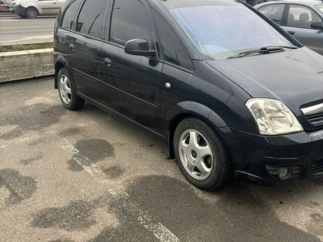 Черный Опель Мерива, объемом двигателя 1.6 л и пробегом 163 тыс. км за 4000 $, фото 15 на Automoto.ua