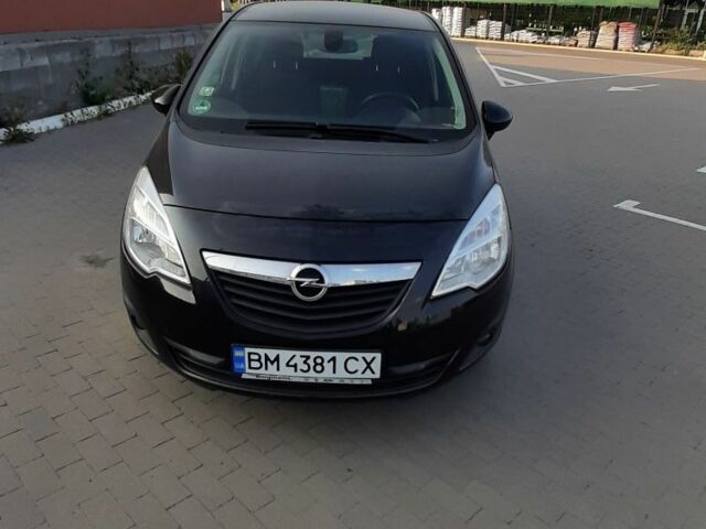 Черный Опель Мерива, объемом двигателя 1.4 л и пробегом 150 тыс. км за 7800 $, фото 3 на Automoto.ua