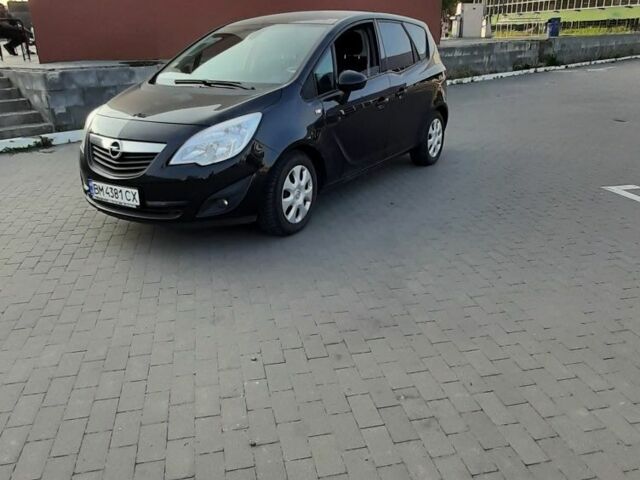 Черный Опель Мерива, объемом двигателя 1.4 л и пробегом 150 тыс. км за 7800 $, фото 1 на Automoto.ua
