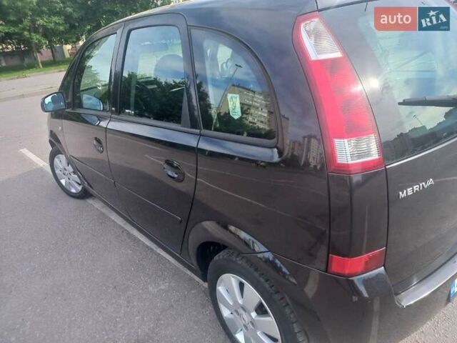 Чорний Опель Меріва, об'ємом двигуна 1.6 л та пробігом 217 тис. км за 4400 $, фото 3 на Automoto.ua