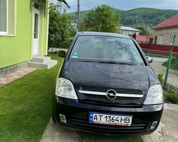 Черный Опель Мерива, объемом двигателя 1.6 л и пробегом 138 тыс. км за 3700 $, фото 8 на Automoto.ua