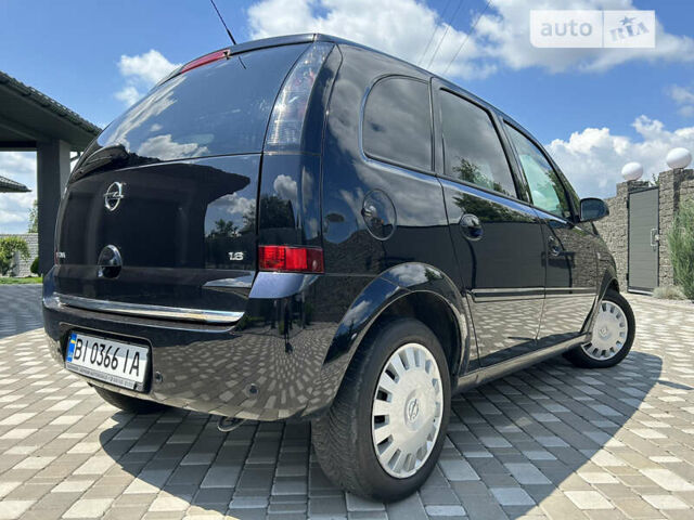 Опель Меріва 2006 у Полтаві на Automoto.ua Чорний Опель Меріва, об'ємом двигуна 1.6 л та пробігом 201 тис. км за 4999 $, фото 4 на Automoto.ua