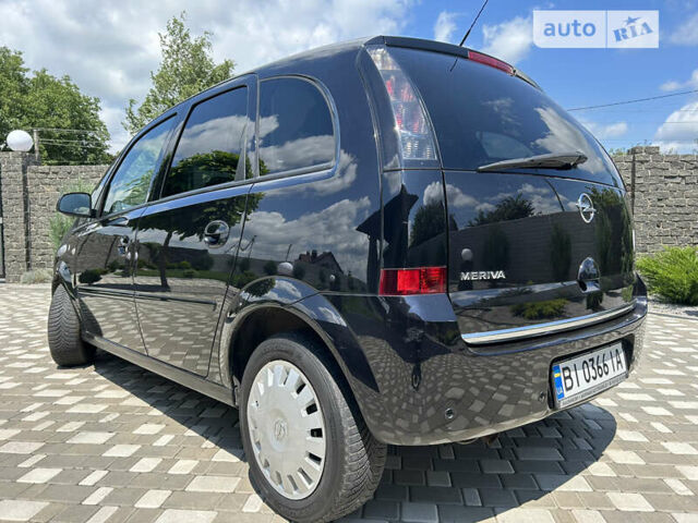 Опель Меріва 2006 у Полтаві на Automoto.ua Чорний Опель Меріва, об'ємом двигуна 1.6 л та пробігом 201 тис. км за 4999 $, фото 6 на Automoto.ua
